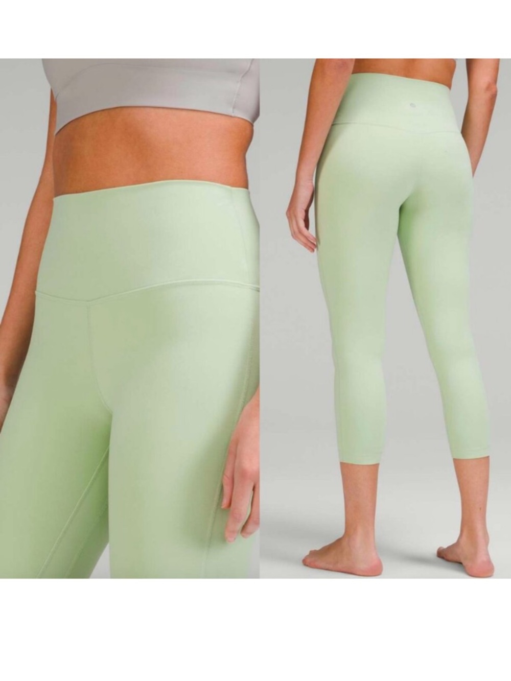 Lululemon Mint Green Capri Leggings